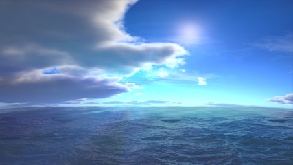 Obraz premium sunny ocean landscape