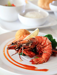 river prawn dishes