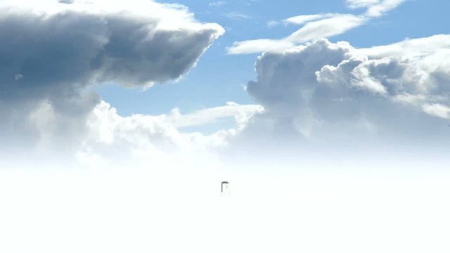 T&uuml;r-Animation-Himmel