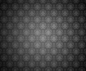 Seamless pattern wallpaper dark