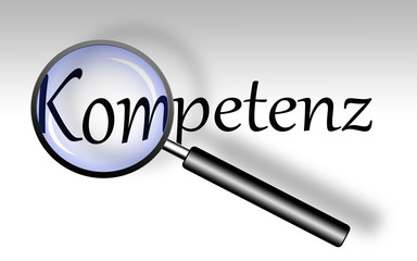 Kompetenz - Lupe
