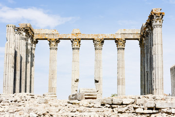 Roman temple of Diana, Evora, Alentejo, Portugal
