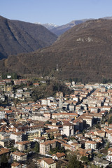 omegna dall'alto