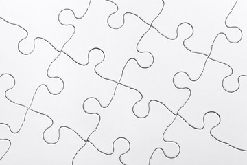 Fototapeta premium Blank Puzzle