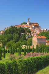 typisches Dorf in Umbrien nahe Assisi