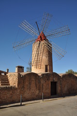 Windm&uuml;hle in Algaida, Mallorca
