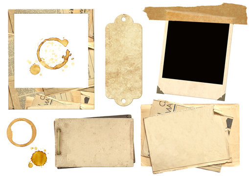 Collection elements for scrapbooking