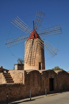 Windm&uuml;hle in Algaida, Mallorca