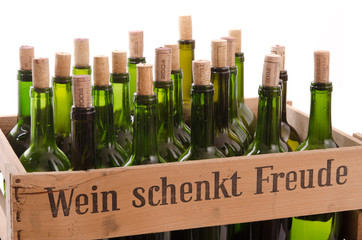 Wein schenkt Freude