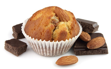 Cake with almonds