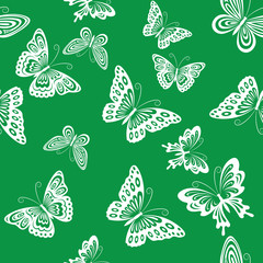 butterflies seamless