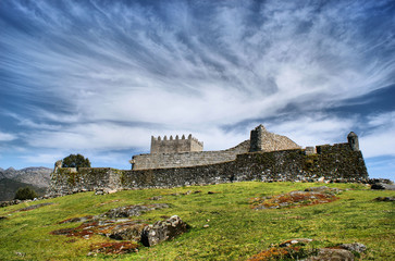 Lindoso castle in North of Portugal