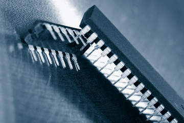 microchips against titanium