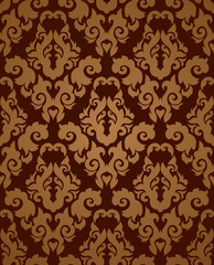 Floral seamless ornament