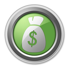 Green 3D Style Button 