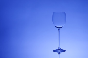 blaues glas