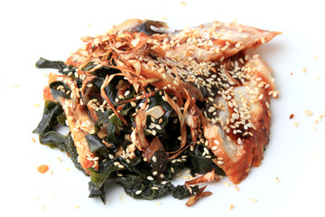 unagi no wakame sarada