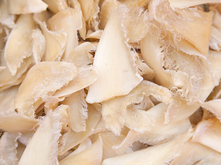 Dried shark fins