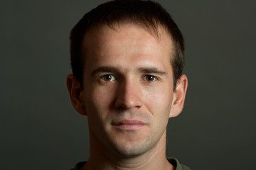 Naklejka premium Portrait of a real man