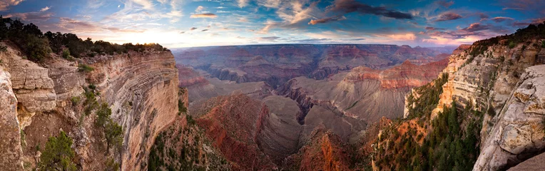 Wandaufkleber Grand Canyon Sonnenuntergang © oscity