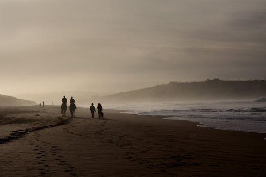 Paseo a caballo por la playa