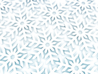 Snowflakes background