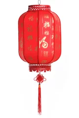 Türaufkleber Chinesische rote Laterne © Li Ding