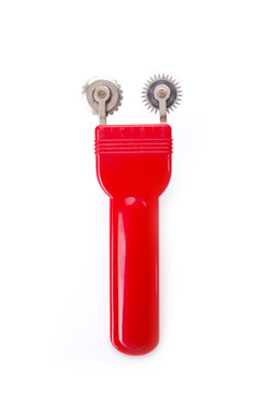 sewing tool, red sewing item accessories tool blade.