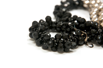 necklace gem black
