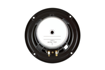 Back side view of High-End low mid-range driver loudspeaker