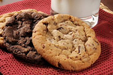 Cookies and milk