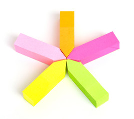 Colorful arrow memo stick