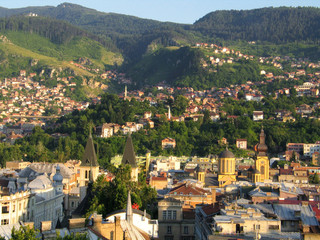panorama of Sarajevo