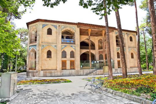 Hasht Behesht Palace  , Esfahan,  Iran