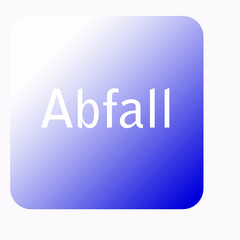 Icon - Abfall (Blau)