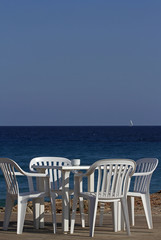 Strandbar auf Ibiza