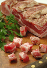 Pancetta tesa