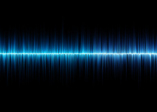 Blue Soundwave