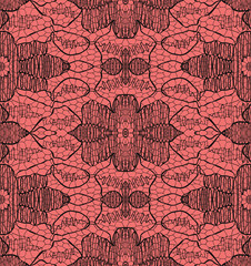 Delicate lace on pink