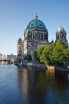 The Spree with the Dom in Berlin