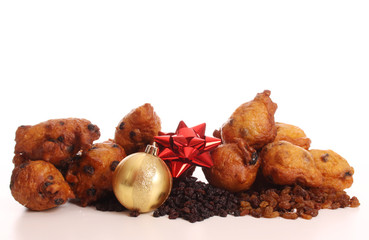 Dutch donuts called Oliebollen