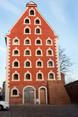 Old brick Granary in Toruń, Poland