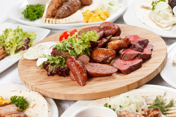 party with tasty dishes
