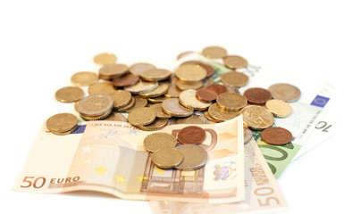 argent pièces et billets