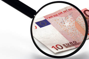 euro unter lupe
