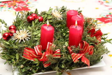 Advent wreath