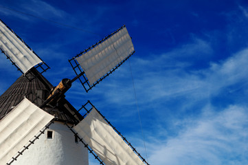 Obraz premium Historical Spanish windmill detail