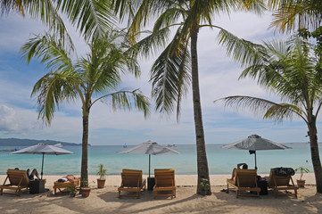 Boracay Island in Philippines