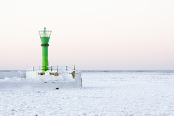 Morze Bałtyckie - zima