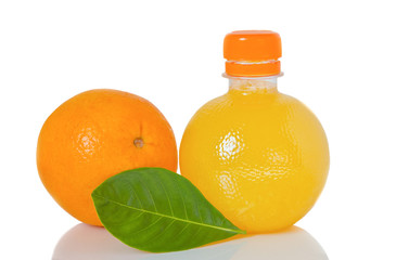 bottle of orange juice